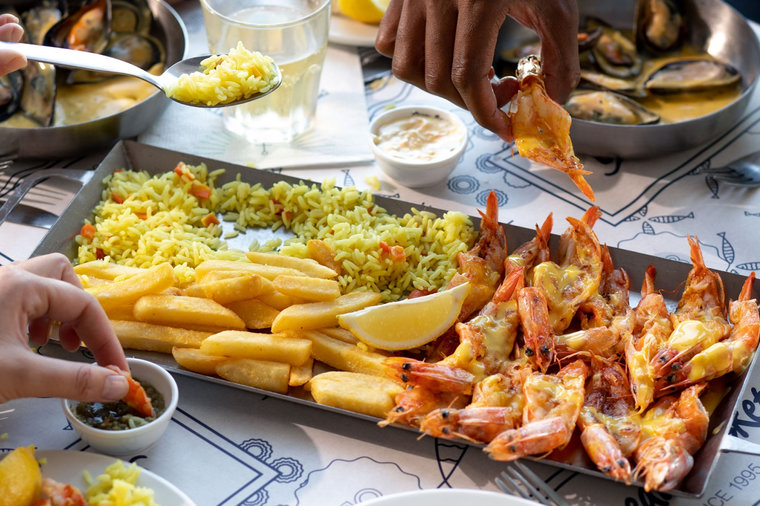 غذاهای دریایی الخبر